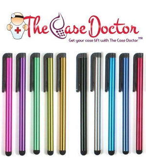 Colorful Long Metal Capacitive Stylus Pens [Universal] Compatible with All Touch Screen Devices [Assorted Colors]