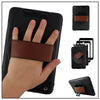 iPad Air 1 Black Rugged 360 Rotation Case with Leather Hand Strap